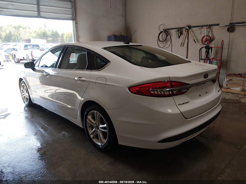 Vin: 3fa6p0uu5jr100718, lot: 46644316, ford fusion hybrid s 20183