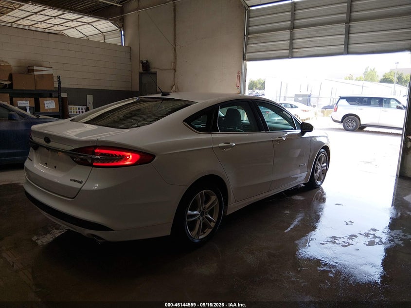 Vin: 3fa6p0uu5jr100718, lot: 46644316, ford fusion hybrid s 20184