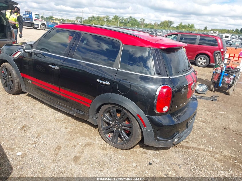 Vin: wmwxd1c50ewm28832, lot: 46644331, mini countryman john cooper works 20143