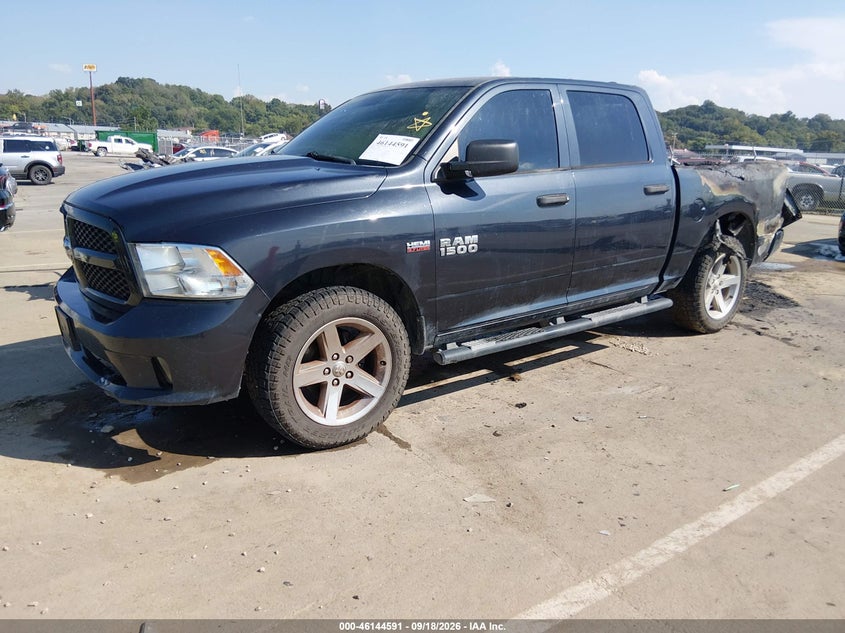 Vin: 1c6rr7kt4fs616477, lot: 46644348, ram 1500 express 20152