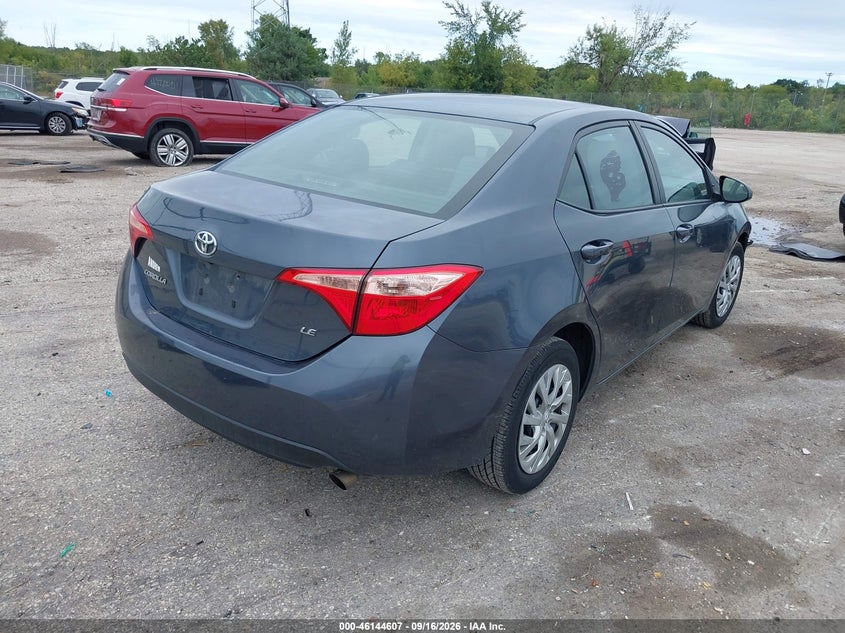 Vin: 2t1burhexjc039140, lot: 46644364, toyota corolla le 20184