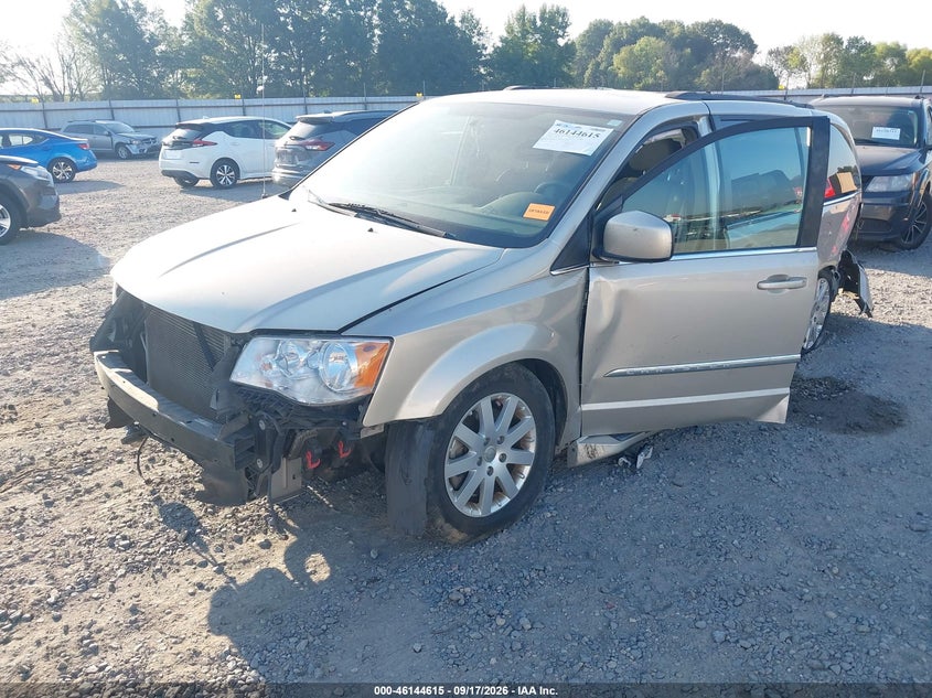 Vin: 2c4rc1bg3dr565014, lot: 46644372, chrysler town & country touring 20132