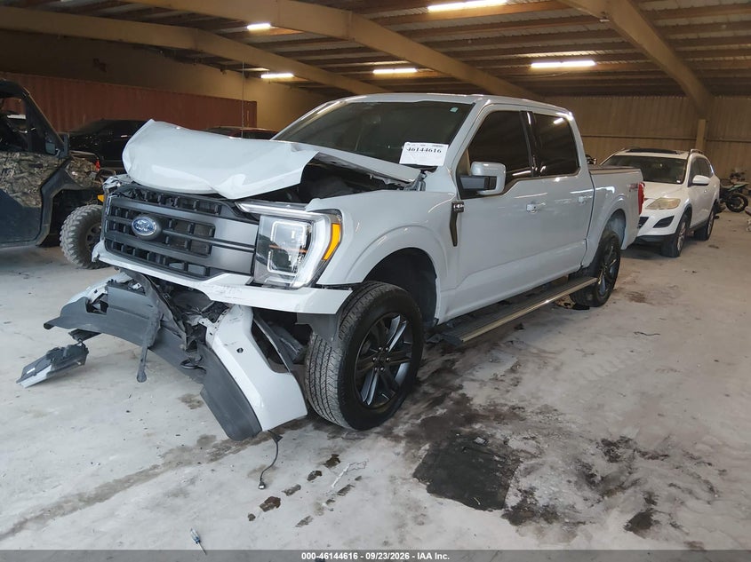 Vin: 1ftfw1e83pfc19605, lot: 46644373, ford f-150 lariat 20232