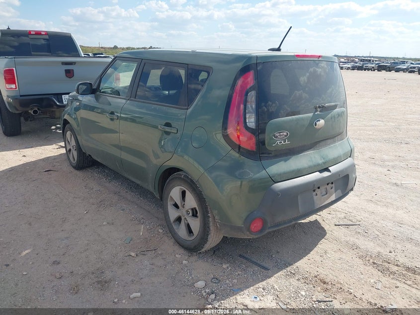Vin: kndjn2a22e7044713, lot: 46644385, kia soul 20143