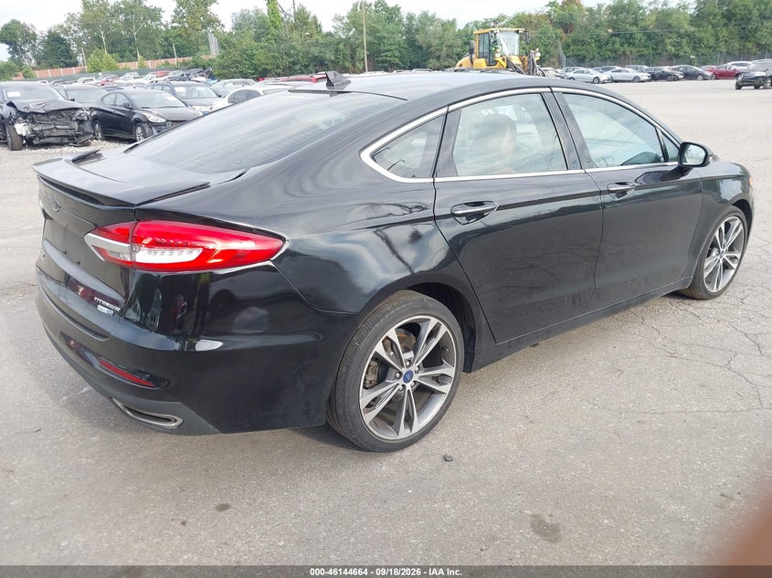 Vin: 3fa6p0d95lr192539, lot: 46644420, ford fusion titanium 20204