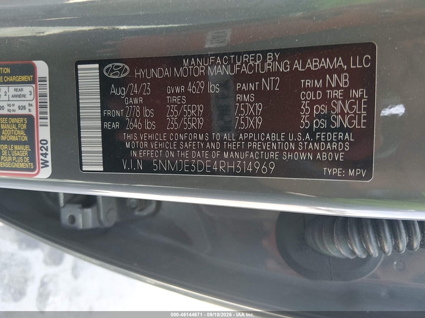 2024 HYUNDAI TUCSON LIMITED · Фото 9