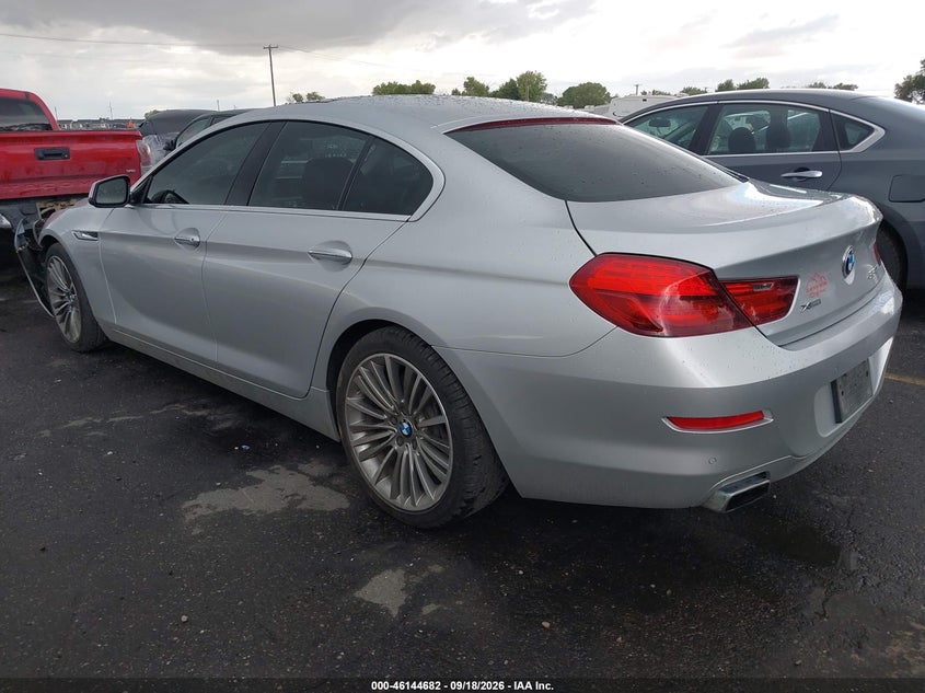 Vin: wba6b4c5xdd098064, lot: 46644439, bmw 650i gran coupe xdrive 20133