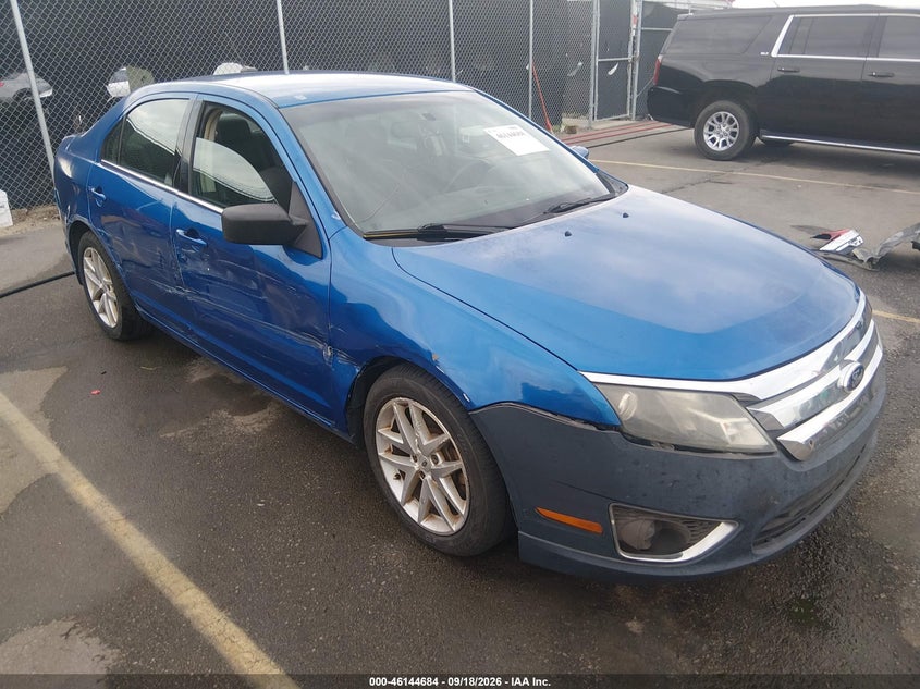 Vin: 3fahp0ja8cr334406, lot: 46644441, ford fusion sel 2012 img_1