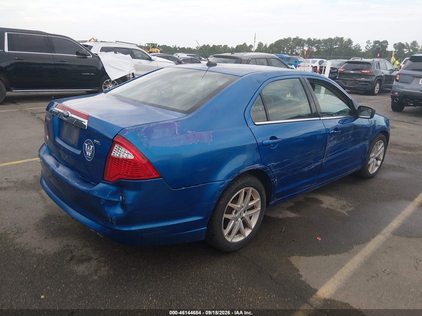 Vin: 3fahp0ja8cr334406, lot: 46644441, ford fusion sel 20124