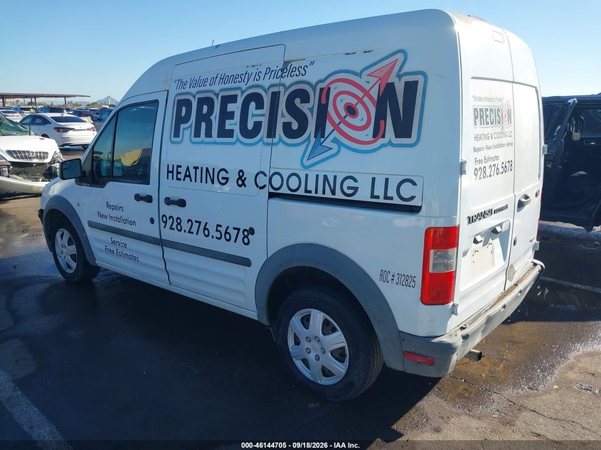 Vin: nm0ls7an3dt142032, lot: 46644462, ford transit connect xl 20133