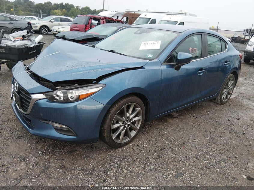Vin: 3mzbn1v33jm222157, lot: 46644463, mazda mazda3 touring 20182