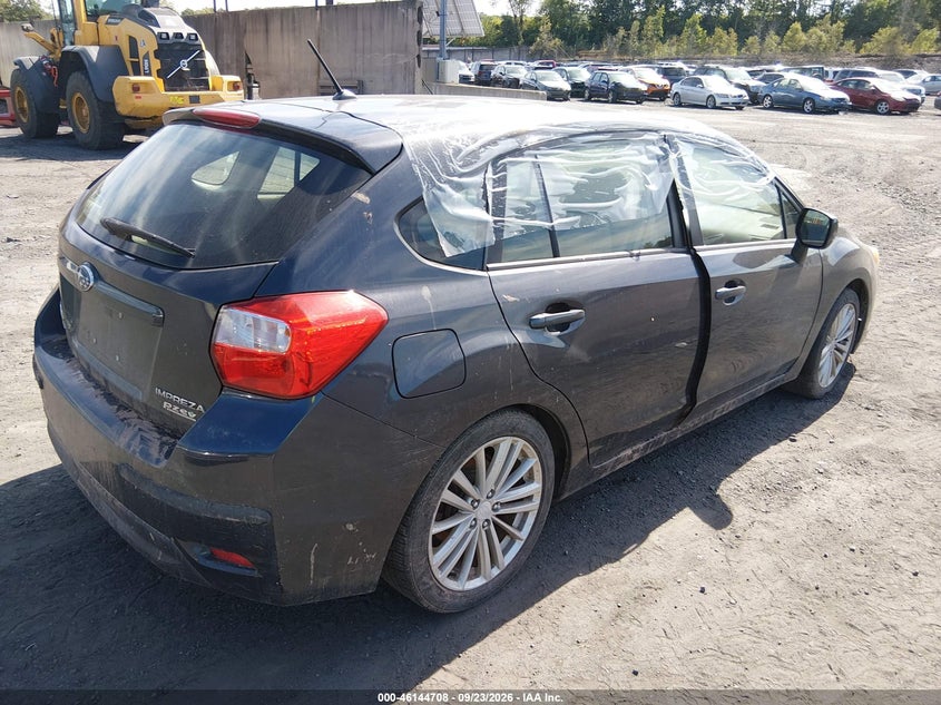 Vin: jf1gpad66ch205168, lot: 46644465, subaru impreza 2.0i premium 20124