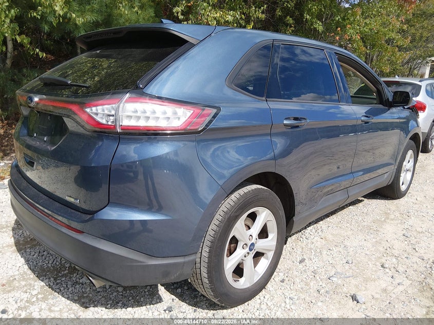 Vin: 2fmpk4g92jbc09269, lot: 46644467, ford edge se 20184