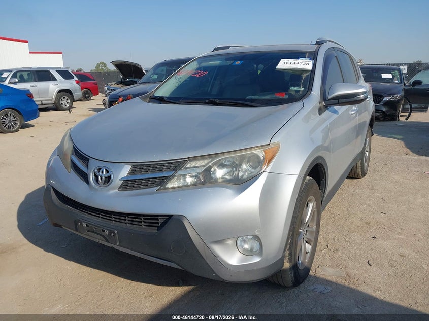 Vin: jtmwfrev6fd068077, lot: 46644477, toyota rav4 xle 20152
