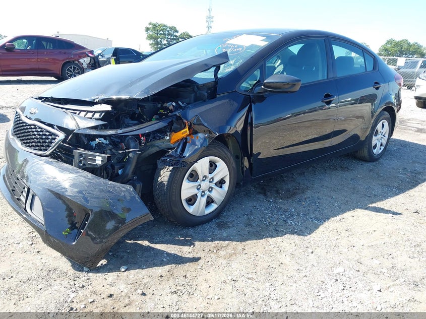 Vin: 3kpfk4a70je169323, lot: 46644484, kia forte lx 20182