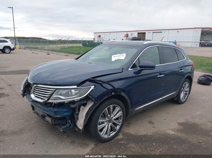 Vin: 2lmpj8lp4jbl38679, lot: 46644515, lincoln mkx reserve 20182