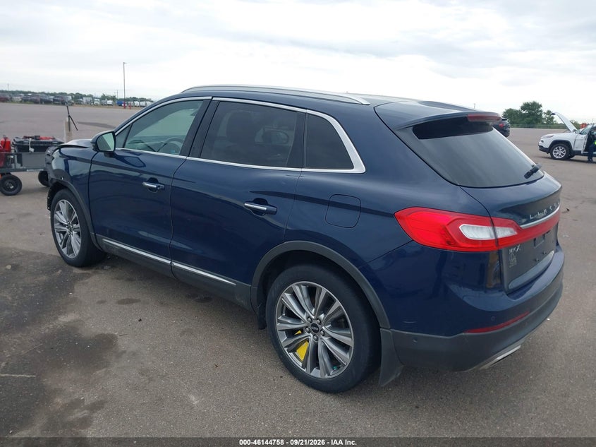 Vin: 2lmpj8lp4jbl38679, lot: 46644515, lincoln mkx reserve 20183