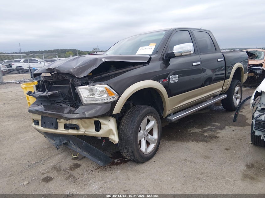 Vin: 1c6rr7pm7es409629, lot: 46644520, ram 1500 longhorn 20142