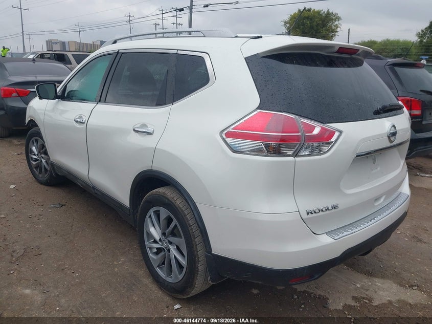 Vin: 5n1at2mt5fc916025, lot: 46644531, nissan rogue sl 20153