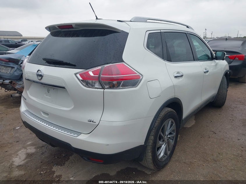 Vin: 5n1at2mt5fc916025, lot: 46644531, nissan rogue sl 20154