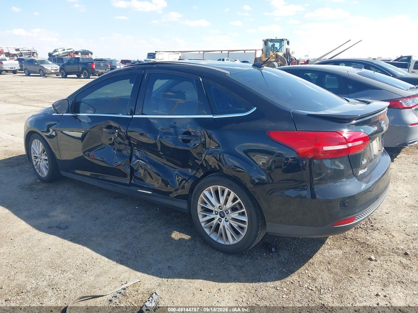 Vin: 1fadp3j22hl238656, lot: 46644544, ford focus titanium 20173