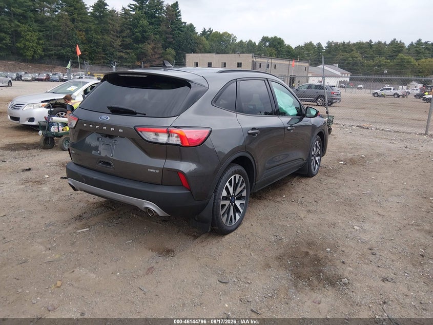 Vin: 1fmcu9bzxluc55331, lot: 46644553, ford escape se sport hybrid 20204