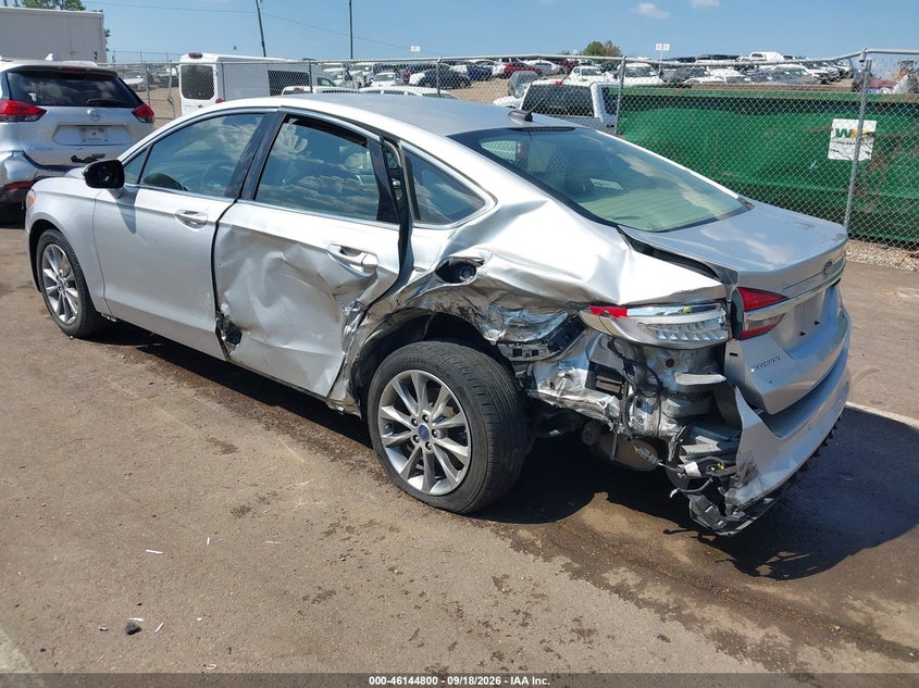 Vin: 3fa6p0hd2hr309662, lot: 46644557, ford fusion se 20173