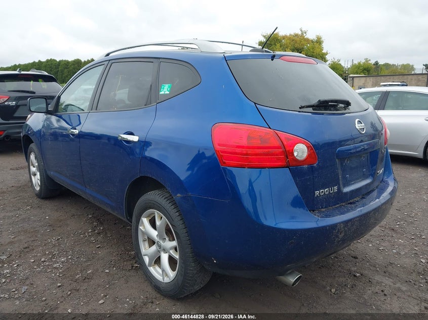 Vin: jn8as5mv2aw108477, lot: 46644585, nissan rogue sl 20103