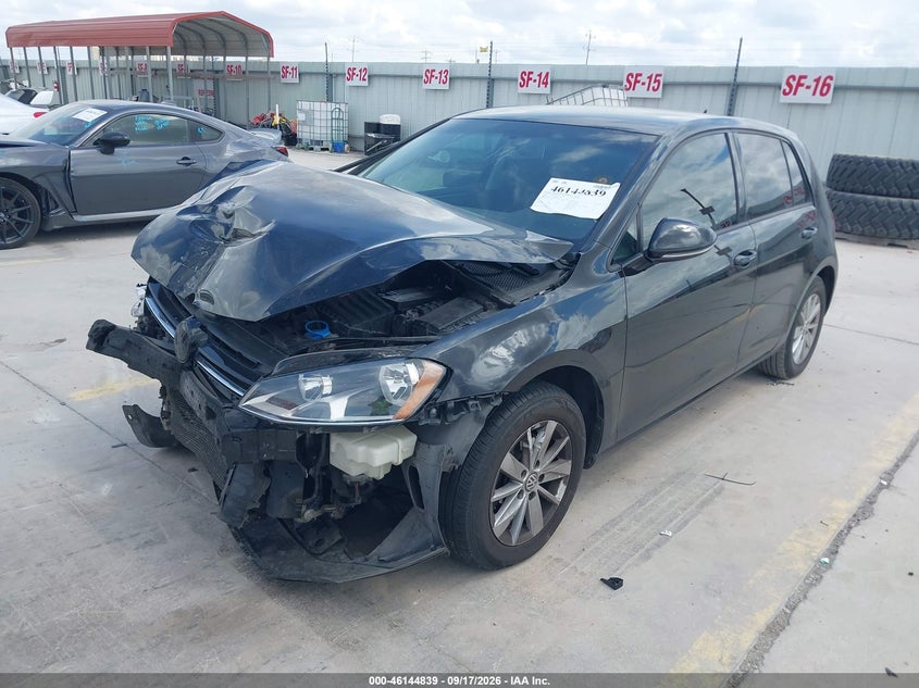 Vin: 3vw217au9fm035249, lot: 46644596, volkswagen golf 20152