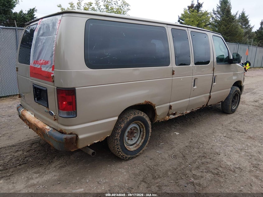 Vin: 1fmne1bw8ada04303, lot: 46644602, ford e-150 xl/xlt 20104