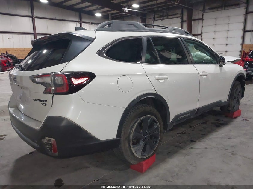 Vin: 4s4btghd2l3118078, lot: 46644608, subaru outback onyx edition xt 20204