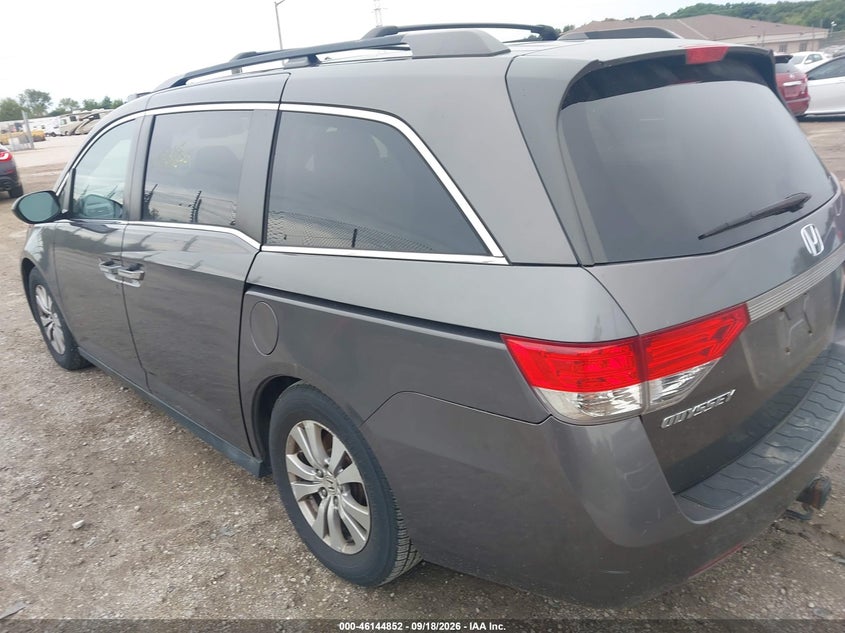 Vin: 5fnrl5h64eb087186, lot: 46644609, honda odyssey ex-l 20143