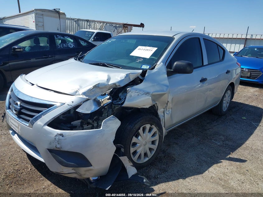 Vin: 3n1cn7ap2fl932332, lot: 46644612, nissan versa 1.6 s 20152