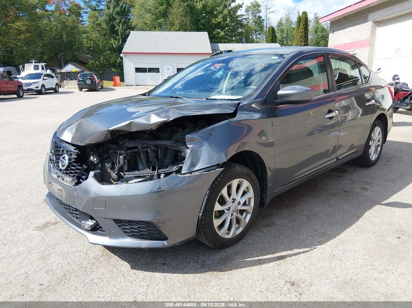 Vin: 3n1ab7ap9jy320642, lot: 46644617, nissan sentra sv 20182