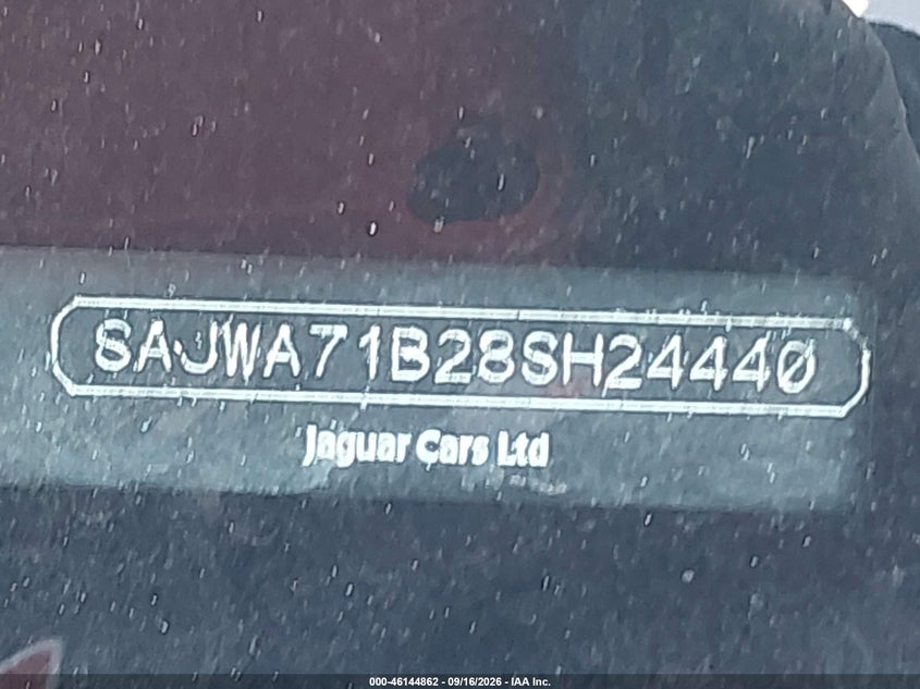 JAGUAR XJ 2008 VIN SAJWA71B28SH24440