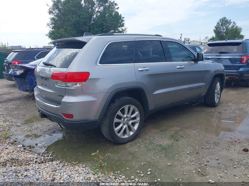 Vin: 1c4rjfbg8hc728967, lot: 46644627, jeep grand cherokee limited 4x4 20174