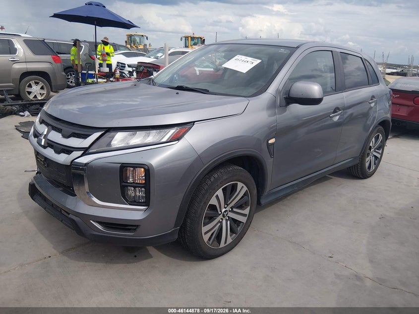 Vin: ja4aruau5mu035841, lot: 46644635, mitsubishi outlander sport 2.0 es awc/be/le/se 20212