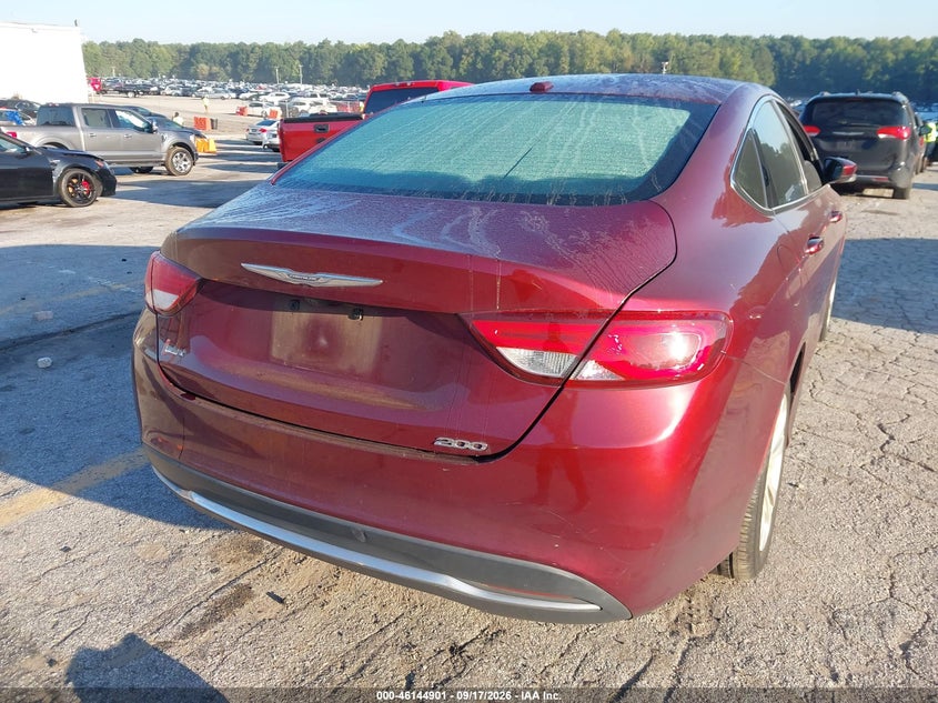Vin: 1c3cccab5gn168191, lot: 46644658, chrysler 200 limited 20164