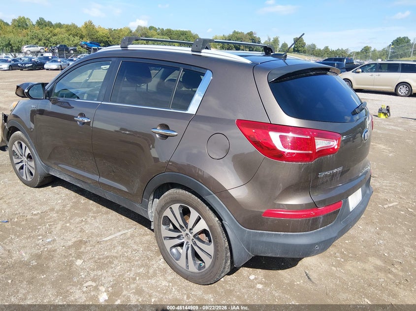 Vin: kndpcca2xd7473246, lot: 46644666, kia sportage ex 20133
