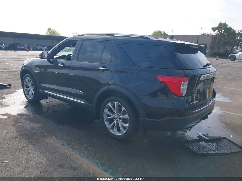 Vin: 1fm5k8hc3mgb30182, lot: 46644675, ford explorer platinum 20213