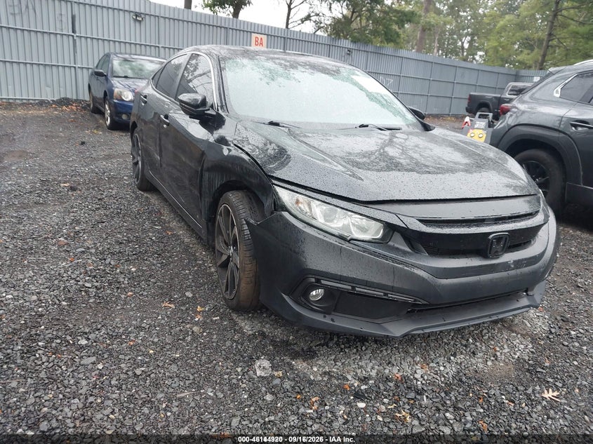 Vin: 2hgfc2f86kh584964, lot: 46644677, honda civic sport 2019 img_1