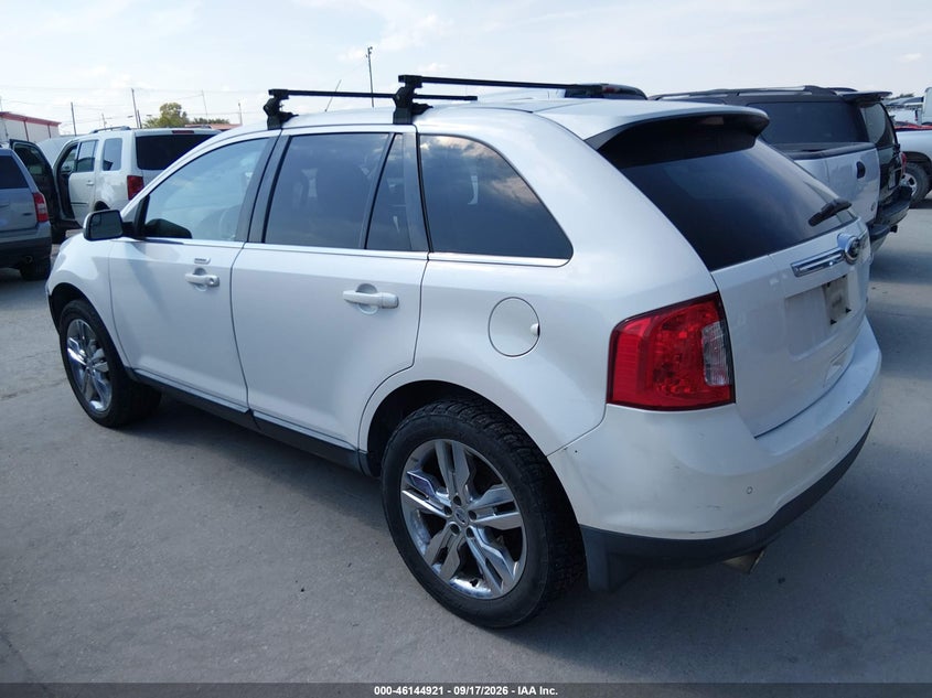 Vin: 2fmdk4kc5dba44828, lot: 46644678, ford edge limited 20133