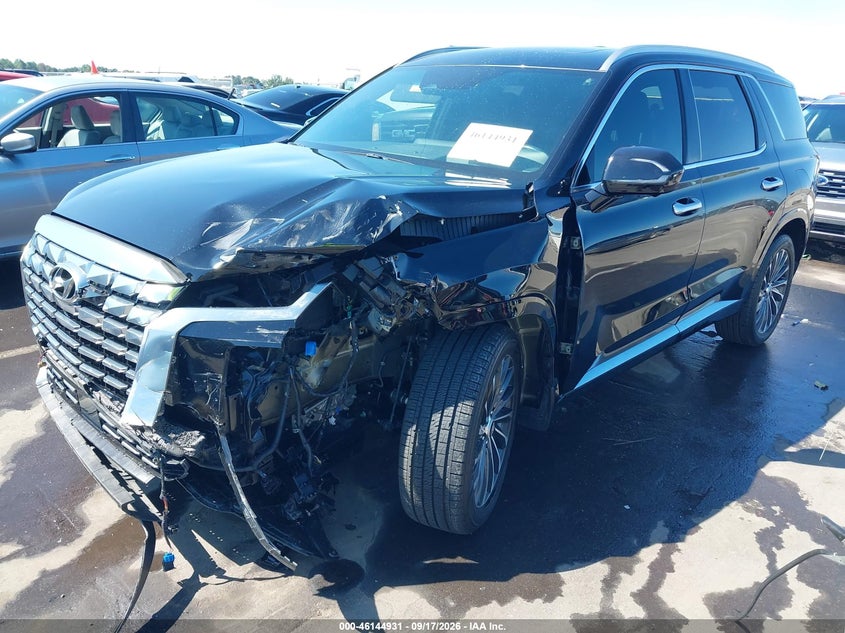 Vin: km8r7dge0pu581056, lot: 46644688, hyundai palisade calligraphy 20232