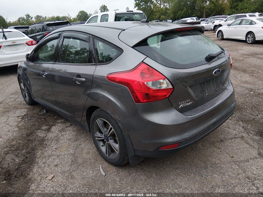 Vin: 1fadp3k21el463550, lot: 46644709, ford focus se 20143