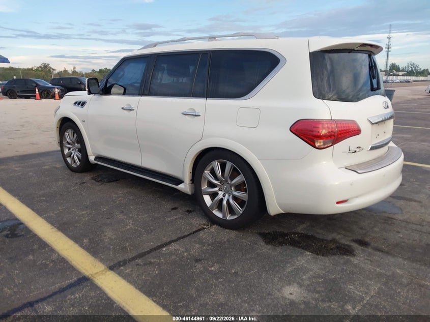 Vin: jn8az2nc4e9351106, lot: 46644718, infiniti qx80 20143