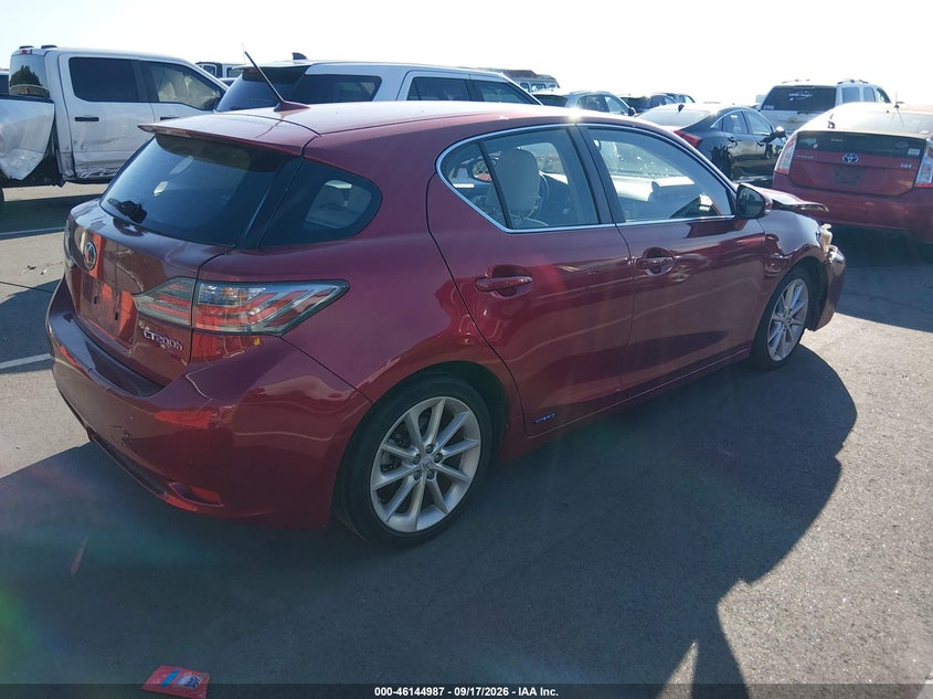 Vin: jthkd5bh2b2006997, lot: 46644744, lexus ct 200h premium 20114