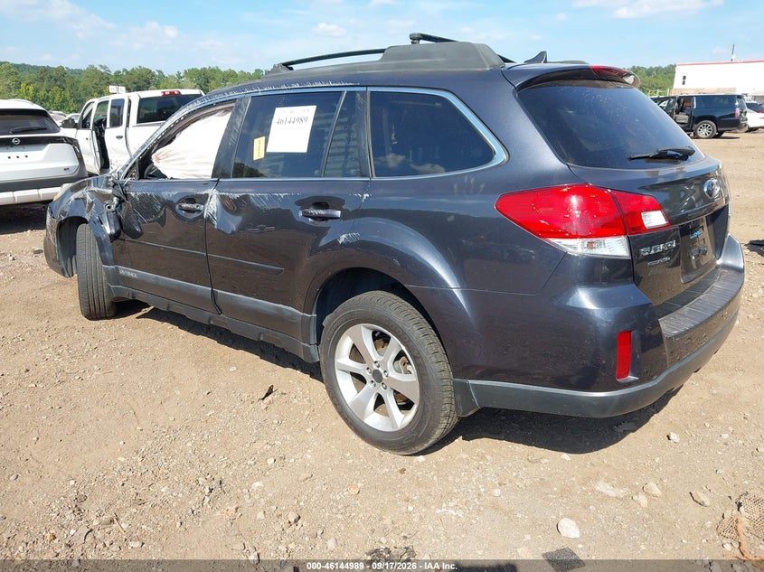 Vin: 4s4brckcxd3284325, lot: 46644746, subaru outback 2.5i limited 20133