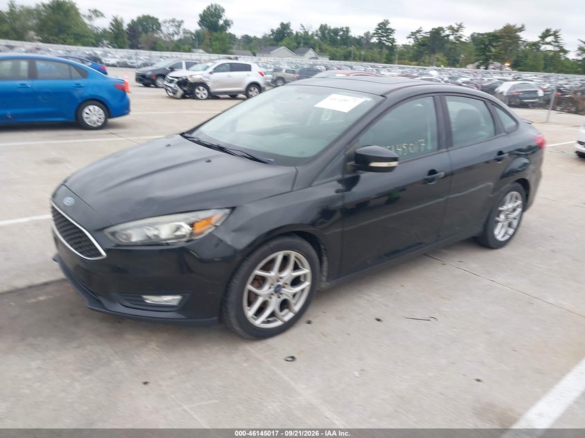 Vin: 1fadp3f24fl319938, lot: 46644774, ford focus se 20152