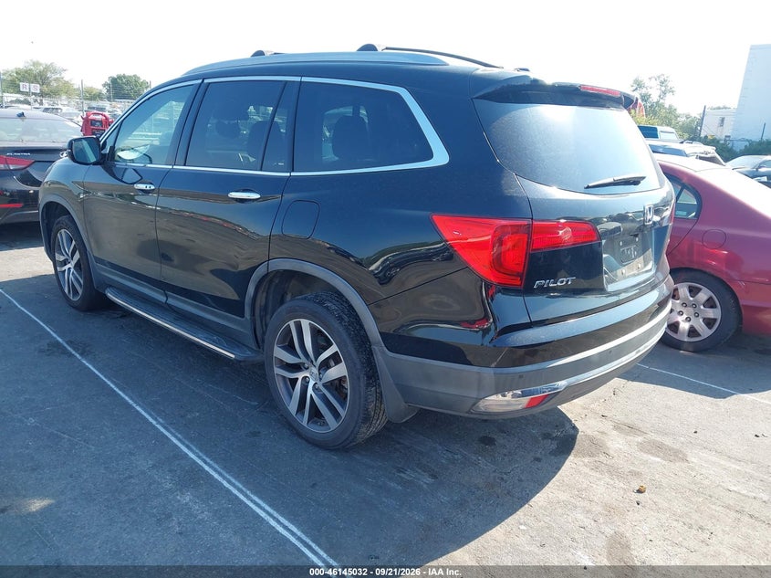 Vin: 5fnyf5h93gb044569, lot: 46644789, honda pilot touring 20163