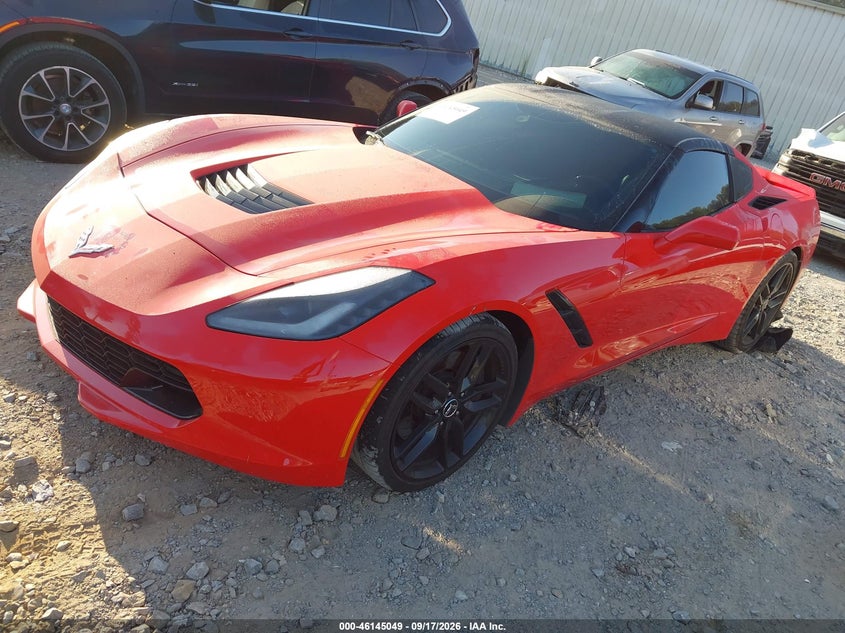Vin: 1g1yl2d7xe5128620, lot: 46644806, chevrolet corvette stingray z51 20142
